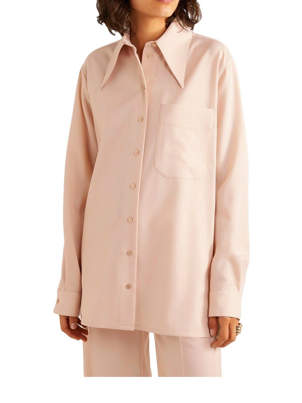 Kwaidan Editions NWOT Wool Blend Button-Down Shirt